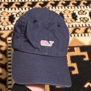 Vineyard Vines Blue Cap with White Embroidery